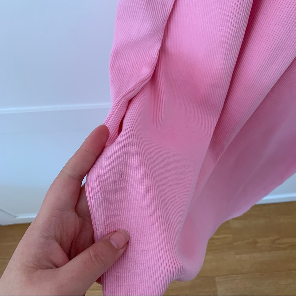 Old Navy Ribbed High Neck Pink/Brown Bodycon Dress Bundle of 2 Size XL - Picture 12 of 16